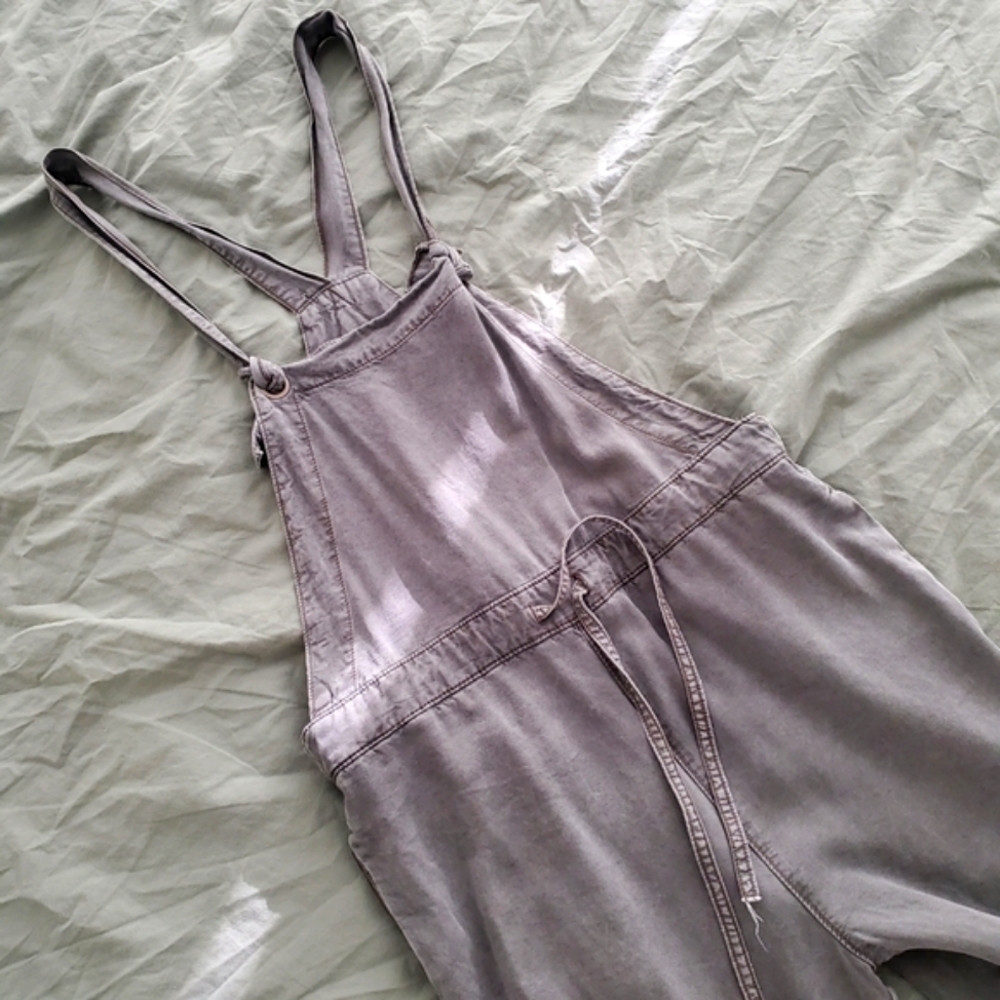 American Eagle Olive Green Overalls
